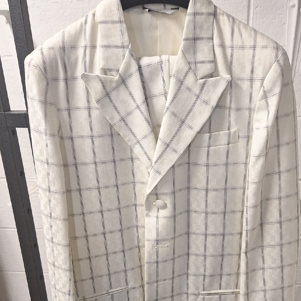 FUBU Kids Matching Set in White and Gray